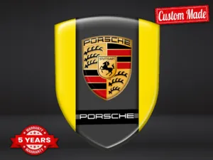 Porsche Pegatinas Luna Trasera Universal Estrella Alta Calidad